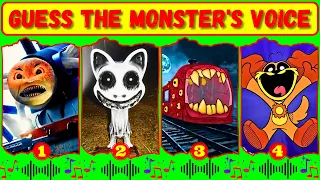 NEW 2024 Guess Monster Voice Spider Thomas, Zoonomaly, Train Eater, DogDay Coffin Dance