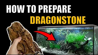 Preparing dragonstone rocks for your aquarium