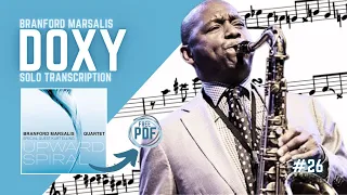 Doxy (Branford Marsalis) THE PERFECT BLUES SAXOPHONE SOLO😍🎷 #saxophone #saxsolo #sax #saxsheetmusic