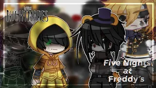 ‧₊˚ Little Nightmare kids meeting the FNAF kids—☄️ [] Gacha