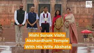 G20 India: Rishi Sunak Visits Delhi's Akshardham Temple | BQ Prime