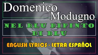 NEL BLU DIPINTO DI BLU (VOLARE) ESC ITALY 1958 Domenico Modugno (Español, English, Italiano) Sanremo