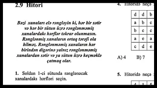 SUDOKU , FİTOŞİKİ , HİTORİ , KAKURO -  SUALLARININ İZAHI