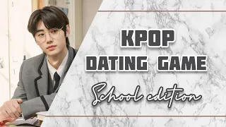 KPOP DATING GAME // School edition #kpopdatinggame
