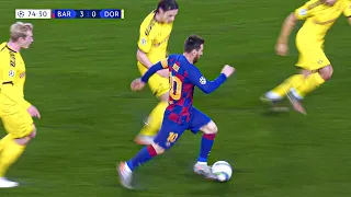 Lionel Messi Destroyed Dortmund At Camp Nou | 2019 HD 1080i (English Commentary)