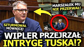 WIPLER PRZEJRZAŁ INTRYGĘ TUSKA? "CZEKACIE NA WYBORY PREZYDENCKIE ABY TO ZROBIĆ! BĘDZIE CHAOS!"