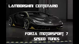 Forza Motorsport 7 - Lamborghini Centenario speed tune - take 6+ seconds of your lap time