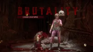 Cassie Cage Fails at doing the triple uppercut | Mortal Kombat 11