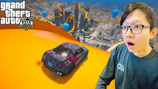 【Kim阿金】當洛聖都出現大量的不知名溜滑梯!?《GTA 5 Mods》