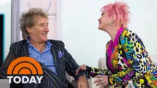 Rod Stewart, Cyndi Lauper Talk Fashion And Upcoming Tour Together | TODAY