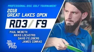 2018 Great Lakes Open | Final Round, F9 | McBeth, Locastro, Conrad, Feldberg