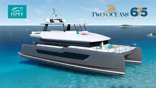 Two Oceans 675 Power Catamaran - Offered Exclusively by HMY Yacht Sales