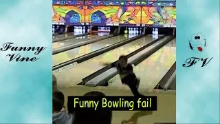 Funny fail Bowling compilation | Bowling Is Hard | Fail compilation | FunnyVineWorld