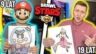 KTO NARYSUJE LEPIEJ NOWYCH ZADYMIARZY Z BRAWL STARS WYGRYWA ⭐️ Da Mian VS Brat! *wielki pojedynek*