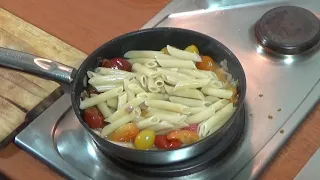 FOOD FOR BACHELORS   CHERRY TOMATO PASTA