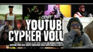 Crypt - YouTube Cypher Vol. 3(ft.Dax, Merkules, NoLifeShaq, Futuristic, Crank Lucas&More)[Reaction]