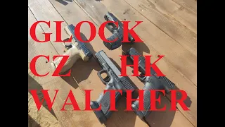 Сравнительный тест "Страйкеров": CZ, Glock, HK, Walther