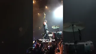 twenty one pilots Saturday Josh Dun drum island solo