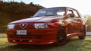 Alfa Romeo 75: Mega Comparative Test by Davide Cironi