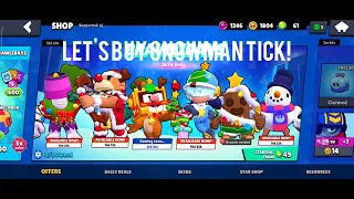 Buying Snowman Tick  ⛄. INSTANT REGRET 🥺😬