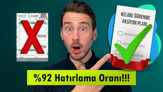 En hızlı İngilizce kelime öğreten çalışma programı