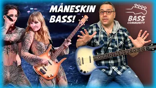 Il Basso dei Måneskin - Victoria De Angelis Bassist & Danelectro Longhorn - Zitti e Buoni Eurovision