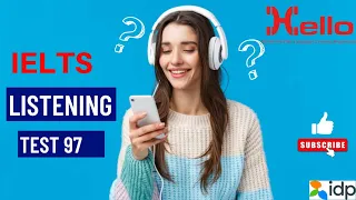 IELTS LISTENING PRACTICE TEST 97 || Hello Institute Dehradun