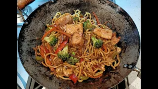 Teriyaki Salmon Stir Fry