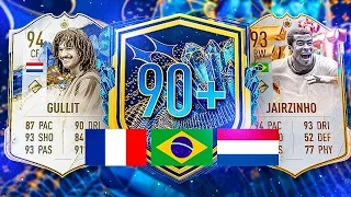 30x 90+ BRA/FRA/NETH ICON PACKS!! #FIFA23 ULTIMATE TEAM