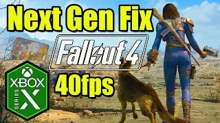 Fallout 4 Xbox Series X [Next Gen Update Fix] Gameplay Review [40fps] [Optimized] [Xbox Game Pass]