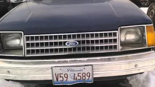 Junkyard Find: 1985 Ford Escort