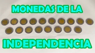 Monedas De La Independencia De 5 Pesos