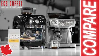 Smeg Manual Espresso Machine vs. Breville Barista Express | Comparison