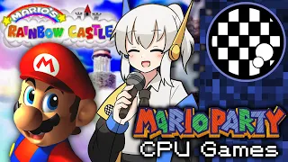 Mario Party 1 CPU Games | Mario's Rainbow Castle