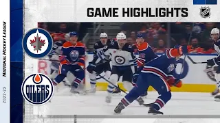 Jets @ Oilers 9/25 | NHL Highlights 2022