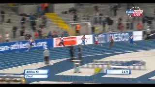 400м Финал А Мужчины - Командный чемпионат Европы 2014 - Брауншвейге