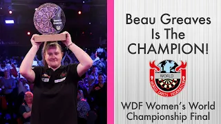 🏆 Beau Greaves Wins The WDF Women’s World Championship 2022!