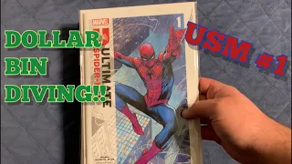 DOLLAR BIN COMIC HUNTING!!! ALSO ULTIMATE SPIDER-MAN #1!!!