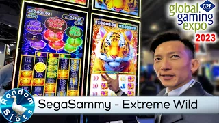 #G2E2023 SegaSammy   Extreme Wild Slot Machine Preview