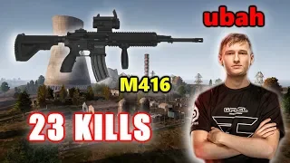 Faze ubah - 23 KILLS - M416 - SOLO - PUBG