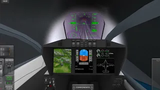 Flying inside the Field Tunnel without dying | Turboprop Flight Simulator