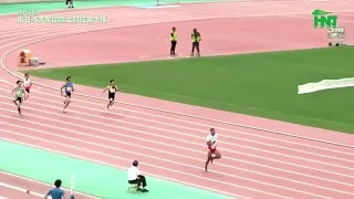 2022.5.15　東日本実業団陸上選手権大会　男子400m予選　大松運輸アスリート社員　鈴木泰地　4レーン