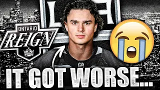 HIS CAREER MAY BE RUINED… 5TH OVERALL PICK: IT HAPPENED AGAIN (LA Kings, Alex Turcotte Hit / Injury)