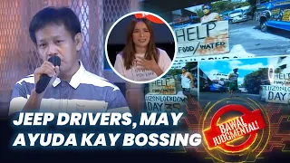 Jeepney Drivers Nabigyan ng Ayuda ni Bossing | Bawal Judgmental | June 24, 2020