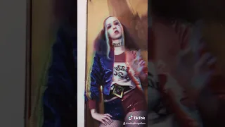 Harley Quinn Cosplay Lip Syncing to Heathens