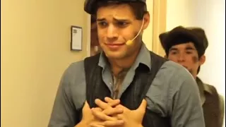 almost 6 minutes of jeremy jordan being a cutie || newsies trash