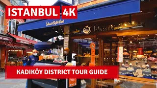 Istanbul City Walking Tour| Kadıköy District Tour Guide|19 March 2021 |4k UHD 60fps