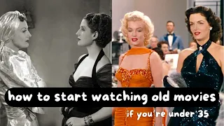 ultimate beginner's guide to "old hollywood" movies 📽️ where + what to watch