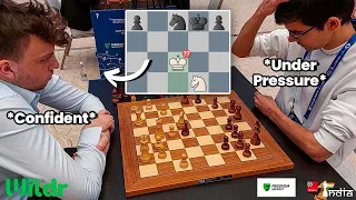 What happens when Hans Niemann takes on Anish Giri | World Blitz 2023