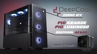 PC GAMING AD ALTO FLUSSO D'ARIA! DeepCool CH560 - BUILD, RTX 4070 SUPER 16G, i7-13700K